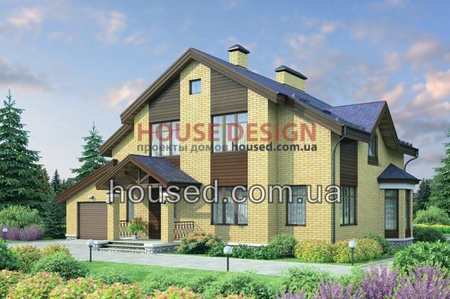 Проект дома № 26004 с габаритами 15 на 15